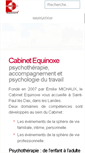 Mobile Screenshot of cabinet-equinoxe.com